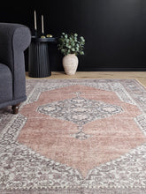 Saveh Mahi Brun - Tvättbar Bomullsmatta - K/M Carpets | Mattfabriken