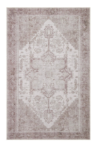 Saveh Tabriz Natur - Tvättbar Bomullsmatta - K/M Carpets | Mattfabriken