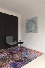 Shiraz Patch Purple - Chenillematta - K/M Carpets | Mattfabriken