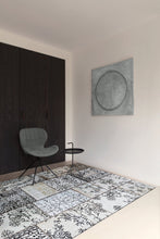 Shiraz Mosaik Creme - Chenillematta - K/M Carpets | Mattfabriken