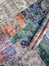 Shiraz Mosaik Creme - Chenillematta - K/M Carpets | Mattfabriken