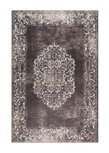 Bordeaux Kashan Taupe - Tvättbar Polyestermatta - K/M Carpets | Mattfabriken