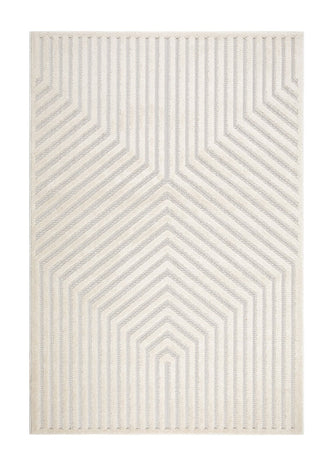 Hampton Romb Creme - Indoor/Outdoor - K/M Carpets | Mattfabriken