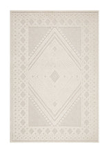 Hampton Medaljong Creme - Indoor/Outdoor - K/M Carpets | Mattfabriken