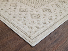 Hampton Medaljong Creme - Indoor/Outdoor - K/M Carpets | Mattfabriken