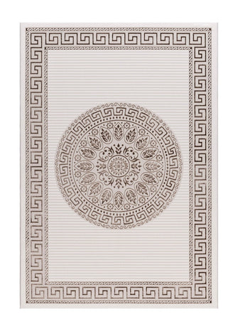 Ankara Ornament Creme/Koppar - Modern Matta - K/M Carpets | Mattfabriken