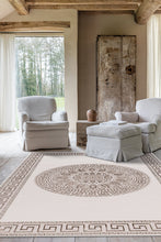 Ankara Ornament Creme/Koppar - Modern Matta - K/M Carpets | Mattfabriken