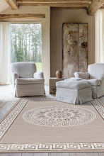 Ankara Ornament Taupe/Koppar - Modern Matta - K/M Carpets | Mattfabriken