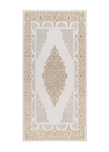 Ankara Medallion Creme/Guld - Modern Matta - K/M Carpets | Mattfabriken