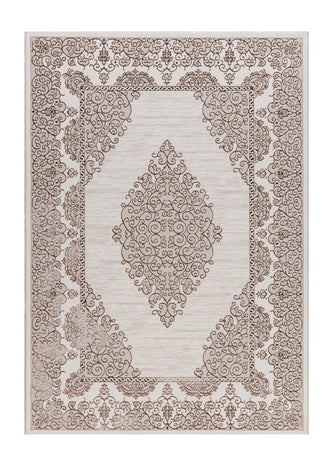 Ankara Medallion Creme/Koppar - Modern Matta - K/M Carpets | Mattfabriken