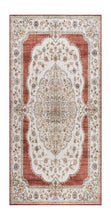 Dolce Medallion Röd - Tvättbar Matta - K/M Carpets | Mattfabriken