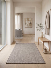 Madrid Plain Mörklinne - Flatvävd matta - KM Home | Mattfabriken