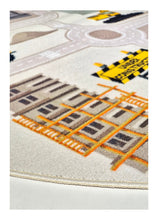 Play Byggare Creme - Barnmatta - K/M Carpets | Mattfabriken