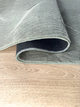 Castello Wave Grön - Tvättbar Gångmatta