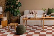 Chessie Terracotta - Handvävd Ullmatta - KM Home | Mattfabriken