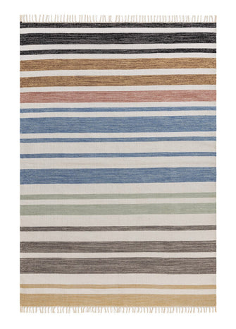 Pastell Multi - Handvävd Bomullsmatta - K/M Carpets | Mattfabriken