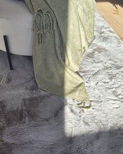 Heaven Deluxe Grå - Matta med pälskänsla - KM Home | Mattfabriken