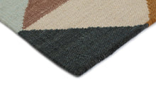 Electra Kon Dark Multi - Handvävd Ullmatta - KM Home | Mattfabriken