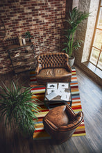 Electra Brick Dark Multi - Handvävd Ullmatta - KM Home | Mattfabriken