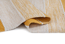 Båstad Gul - Handvävd Gångmatta - KM Home | Mattfabriken