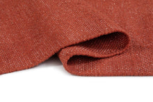 Line Terracotta - Handvävd Bomullsmatta - KM Home | Mattfabriken