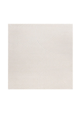 Hawaii Trend Creme Kvadrat - Indoor/Outdoor - KM Home | Mattfabriken