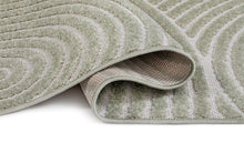 Hawaii Trend Grön Kvadrat - Indoor/Outdoor - KM Home | Mattfabriken