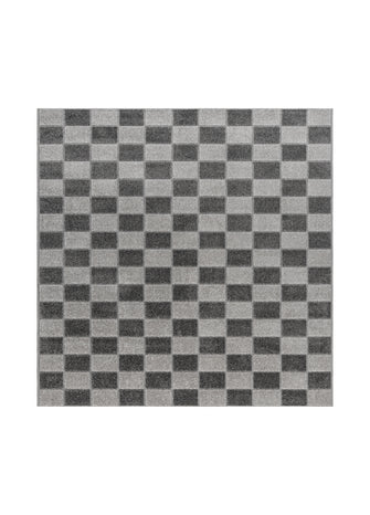 Hawaii Chess Grafit Kvadrat - Indoor/Outdoor - KM Home | Mattfabriken