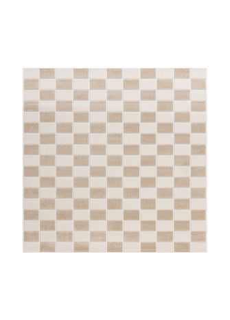 Hawaii Chess Linne Kvadrat - Indoor/Outdoor - KM Home | Mattfabriken
