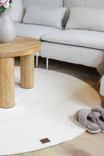 Merino Creme - Rund Ullmatta - KM Home | Mattfabriken