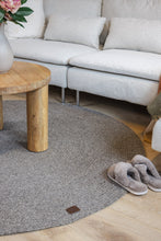 Merino Taupe - Rund Ullmatta - KM Home | Mattfabriken