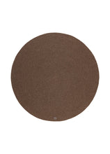 Merino Choklad - Rund Ullmatta - KM Home | Mattfabriken