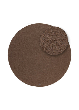 Merino Choklad - Rund Ullmatta - KM Home | Mattfabriken