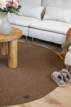 Merino Choklad - Rund Ullmatta - KM Home | Mattfabriken