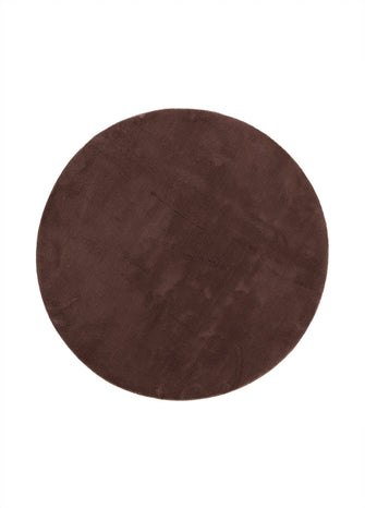 Soft Choklad - Rund Matta - KM Home | Mattfabriken