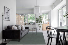 Molly Smaragdgrön - Handvävd Ullmatta - KM Home | Mattfabriken