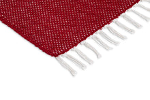 Line Röd - Handvävd Gångmatta - KM Home | Mattfabriken