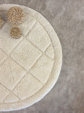 Square Creme Rund - Badrumsmatta - KM Home | Mattfabriken
