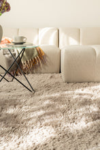 Teddybear Greige - Ryamatta med pälskänsla - KM Home | Mattfabriken