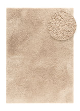 Teddybear Natur - Ryamatta med pälskänsla - KM Home | Mattfabriken