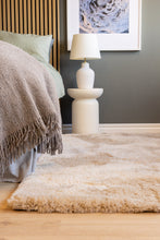 Teddybear Natur - Ryamatta med pälskänsla - KM Home | Mattfabriken