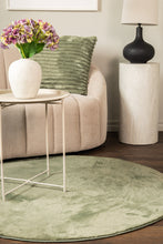 Relax Smaragdgrön - Rund Matta - KM Home | Mattfabriken