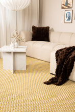 Oslo Ockragul - Handvävd Ullmatta - KM Home | Mattfabriken