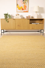 Oslo Ockragul - Handvävd Ullmatta - KM Home | Mattfabriken