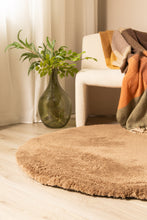 Royal Deluxe Mocca - Mjuk Rund Ryamatta - KM Home | Mattfabriken