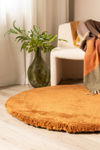 Royal Deluxe Terracotta - Mjuk Rund Ryamatta - KM Home | Mattfabriken