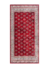 Tarfaya Lahori Röd - Tvättbar Gångmatta - KM Home | Mattfabriken