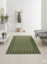 Brick Grön - Gummerad Gångmatta - KM Home | Mattfabriken