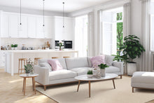 Dalarö Vit - Rund Ullmatta - K/M Carpets | Mattfabriken