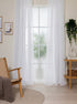 Felicia Vit 240 cm - Gardin 2-pack - KM Home | Mattfabriken